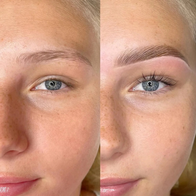 Brow tint at Maison Montclair
